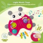 Jucarie interactiva Zornaitoare Buburuza multifunctionala lumini LED