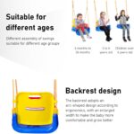 Leagan din plastic cu centura pentru copii Model detasabil 3in1