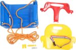 Leagan din plastic cu centura pentru copii Model detasabil 3in1
