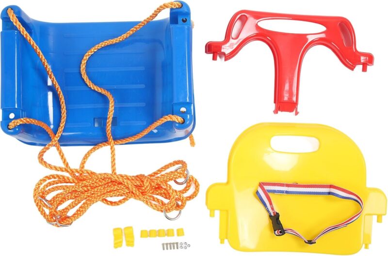 Leagan din plastic cu centura pentru copii Model detasabil 3in1