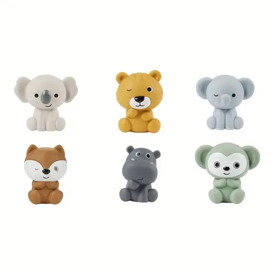 Papusi Marionete Koala pentru degete Figurine din cauciuc