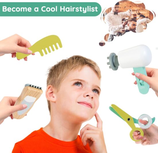 Set frumusete La coafor Instrumente Gentuta pentru frizerie