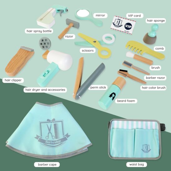 Set frumusete La coafor Instrumente Gentuta pentru frizerie