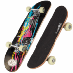 Skateboard copii Masina Penny board din Aluminiu cu animatie