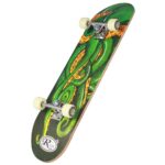 Skateboard copii Verde Penny board din Aluminiu cu animatie