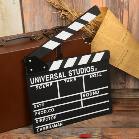 Tabla Jucarie copii Clapeta pentru scena de film Clapperboard Tabla Jucarie copii Clapeta pentru scena de film Clapperboard