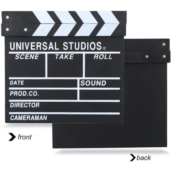 Tabla Jucarie copii Clapeta pentru scena de film Clapperboard