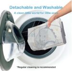 Tarc de joaca Gri Loc pentru bebelusi copii cu 60 bile colorate