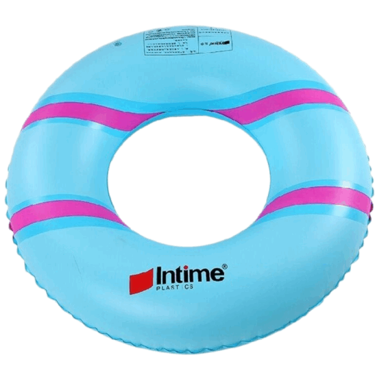 Colac Gonflabil Accesoriu de inot Intime Roz Bleu 90 cm