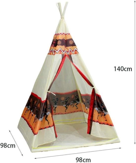 Cort copii tip Indian cu 60 bile colorate Casuta de joaca