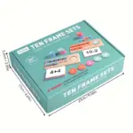 Joc educativ Numarare si calcul matematic cu Carduri si Cilindri