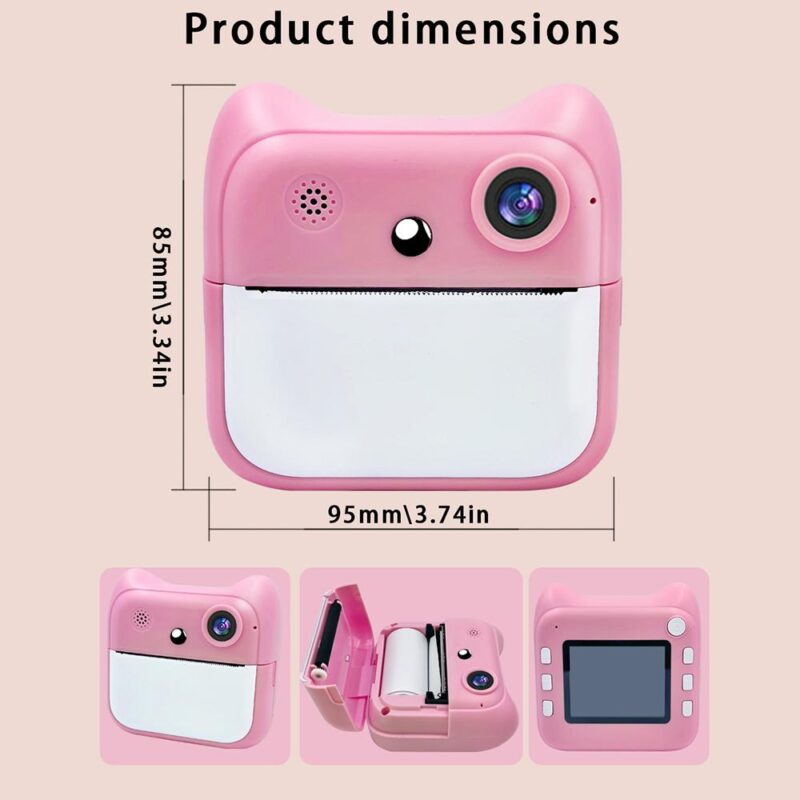 Jucarie Camera Foto digitala pentru copii cu functie de printare