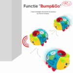 Jucarie interactiva bebe cu Aripi transparente si bilute colorate