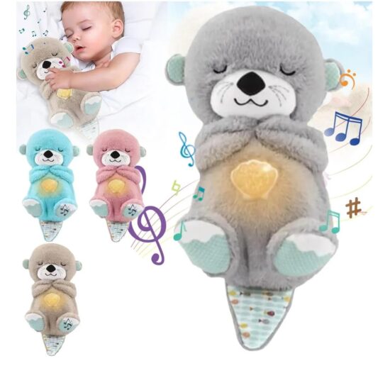 Jucarii plus Ursulet Lampa de veghe cu sunete si vibratii Respira Jucarii plus Ursulet Lampa de veghe cu sunete si vibratii Respira