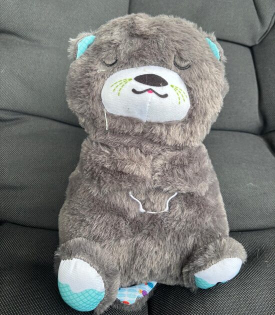 Jucarii plus Ursulet Lampa de veghe cu sunete si vibratii Respira