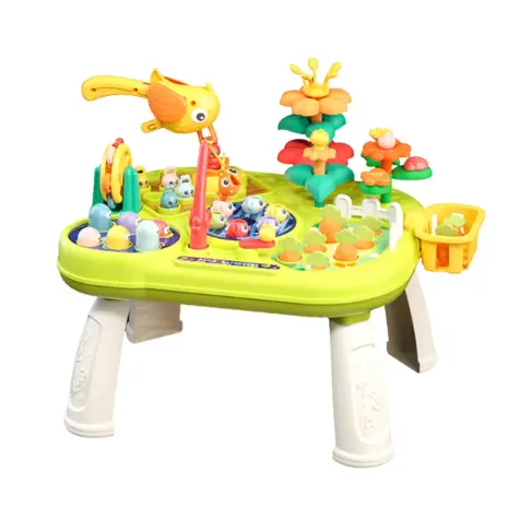 Masuta interactiva bebe Pescuieste din gradina si Animalele