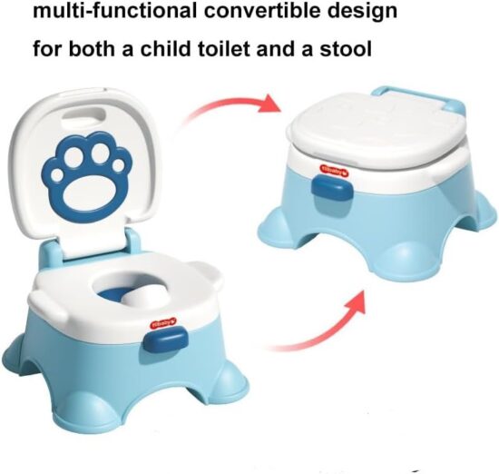 Olita Muzicala copii Toaleta cu Capac Scaunel cu spatar