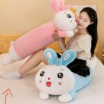 Perna lunga din plus Jucarie Iepurasul stresului moale si pufos