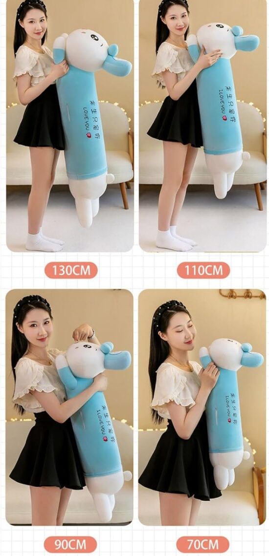 Perna lunga din plus Jucarie Iepurasul stresului moale si pufos