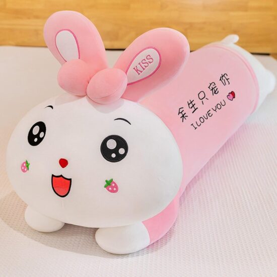 Perna lunga din plus Jucarie Iepurasul stresului moale si pufos