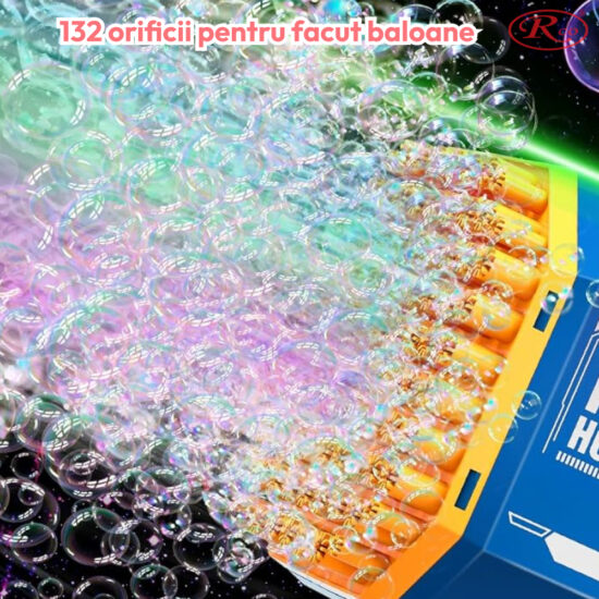 Pistol cu baloane Verde Bubble Rocket 2 rezerve pentru lichid