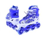 Role reglabile Bleu lumini Casca protectii Pozitionarea rotilor liniar