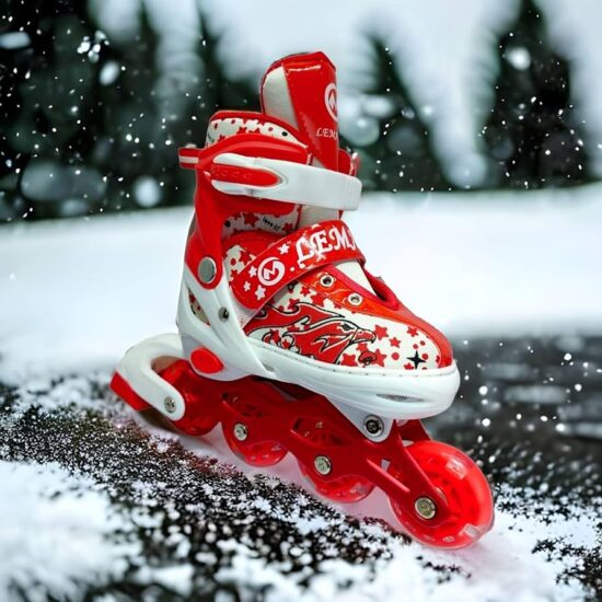 Role reglabile cu lumini Casca si protectii Pozitionarea rotilor liniar