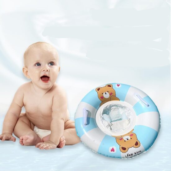 Colac gonflabil Iepuras pentru inot Bebe cu Chilotel si manere