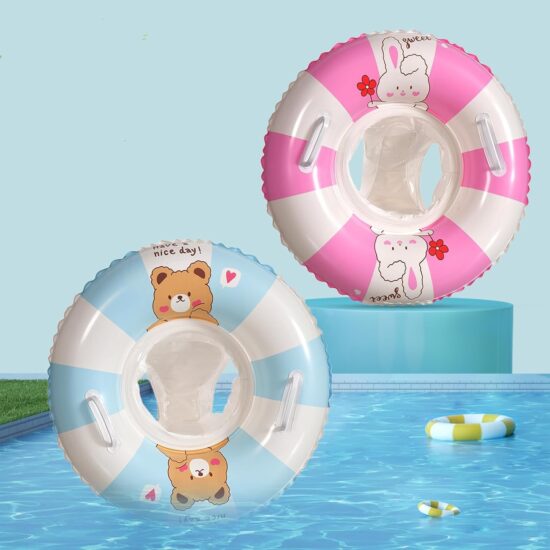 Colac gonflabil Iepuras pentru inot Bebe cu Chilotel si manere