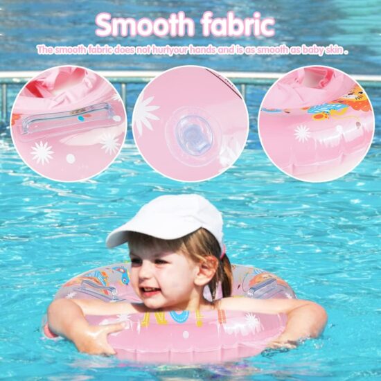 Colac gonflabil Leu pentru inot Bebe cu Chilotel si manere