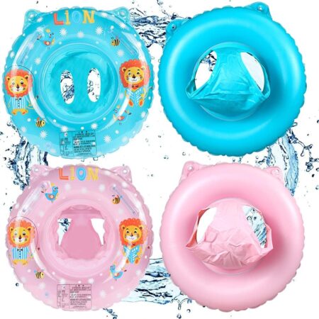 Colac gonflabil Leu pentru inot Bebe cu Chilotel si manere