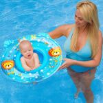 Colac gonflabil Leu pentru inot Bebe cu Chilotel si manere