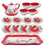 Jucarii copii Set Ceai cu accesorii pentru bucatarie 15 piese