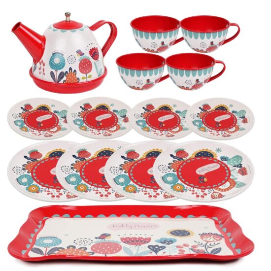 Jucarii copii Set Ceai cu accesorii pentru bucatarie 15 piese