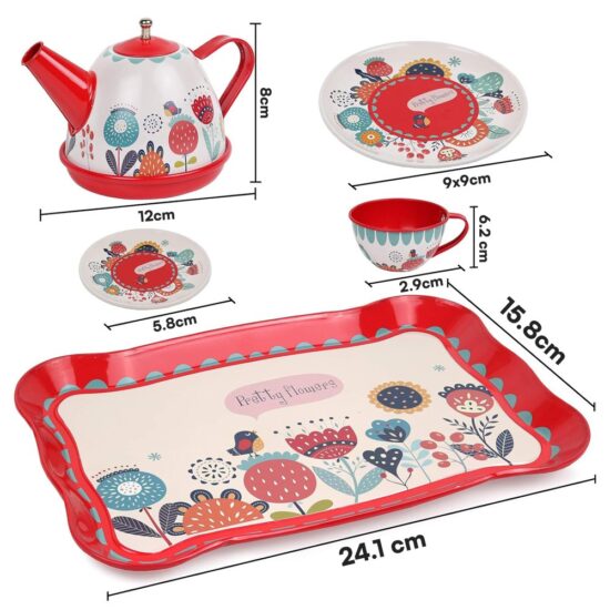 Jucarii copii Set Ceai cu accesorii pentru bucatarie 15 piese