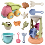 Jucarii pentru nisip Camion Moara Stropitoare cu forme animale