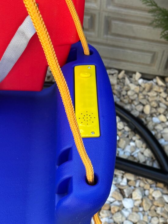 Leagan Muzical plastic cu centura pentru copii Model detasabil 3in1