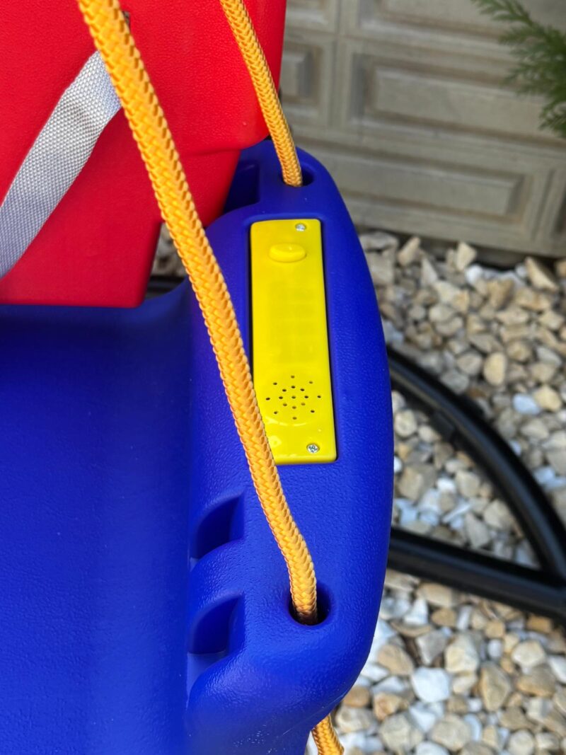 Leagan Muzical plastic cu centura pentru copii Model detasabil 3in1