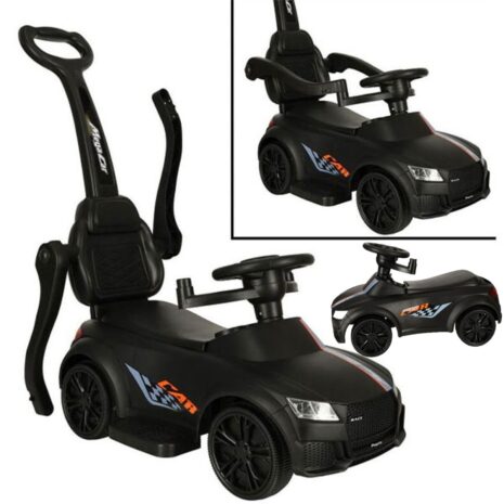 Masinuta 2in1 cu Maner Parental fara pedale cu lumina si muzica