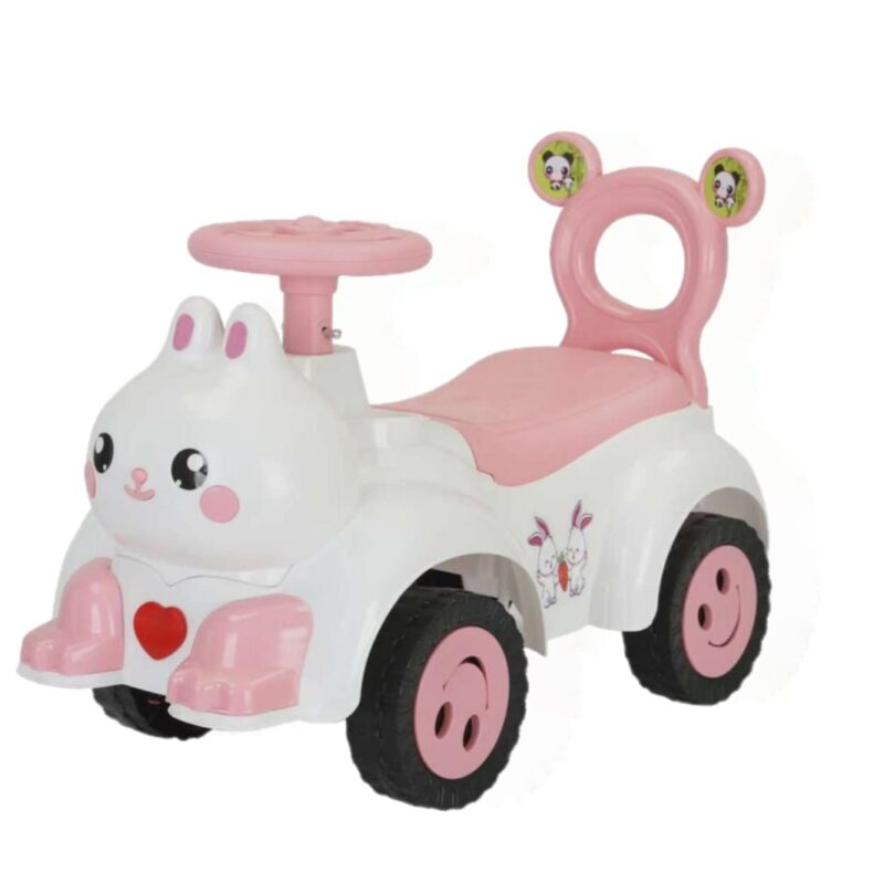 Masinuta copii fara pedale Iepuras cu muzica si lumina Ride on