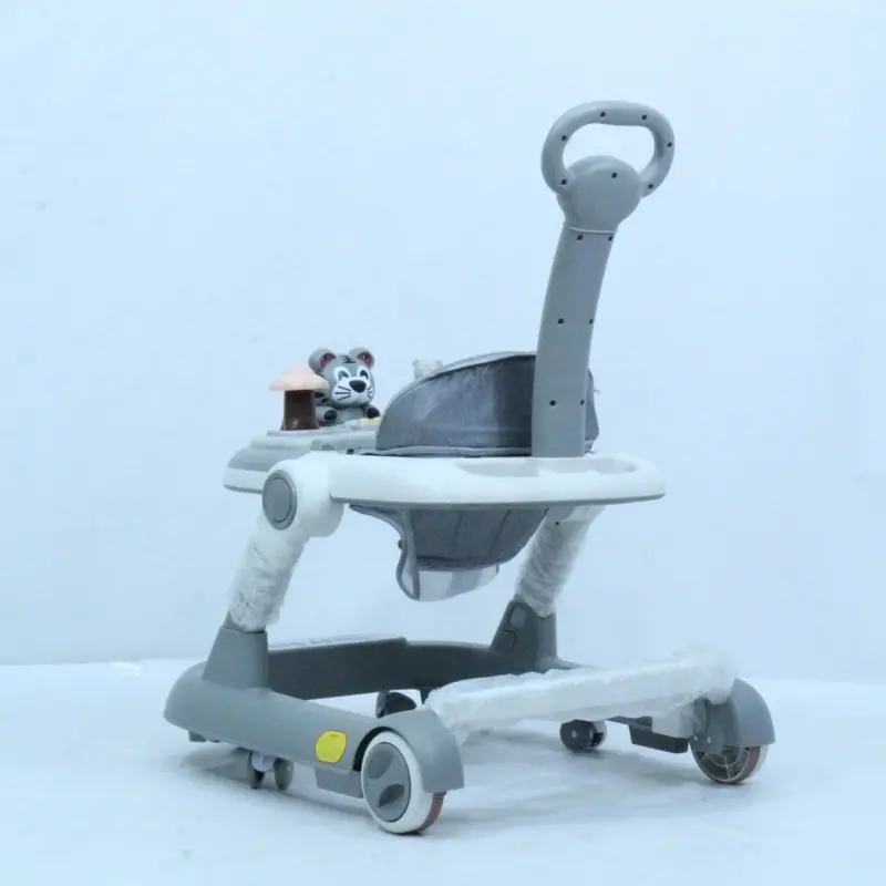 Premergator Gri reglabil Maner parental Muzica Lumini Saltea