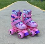 Role 4 roti Patine incepatori reglabile Lumini Frana de siguranta copii