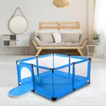 Tarc de joaca Patrat 120x120 cm cu 30 bile colorate pentru copii