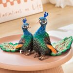 Jucarie din plus Paunul decorativ Pasare tropicala exotica copii