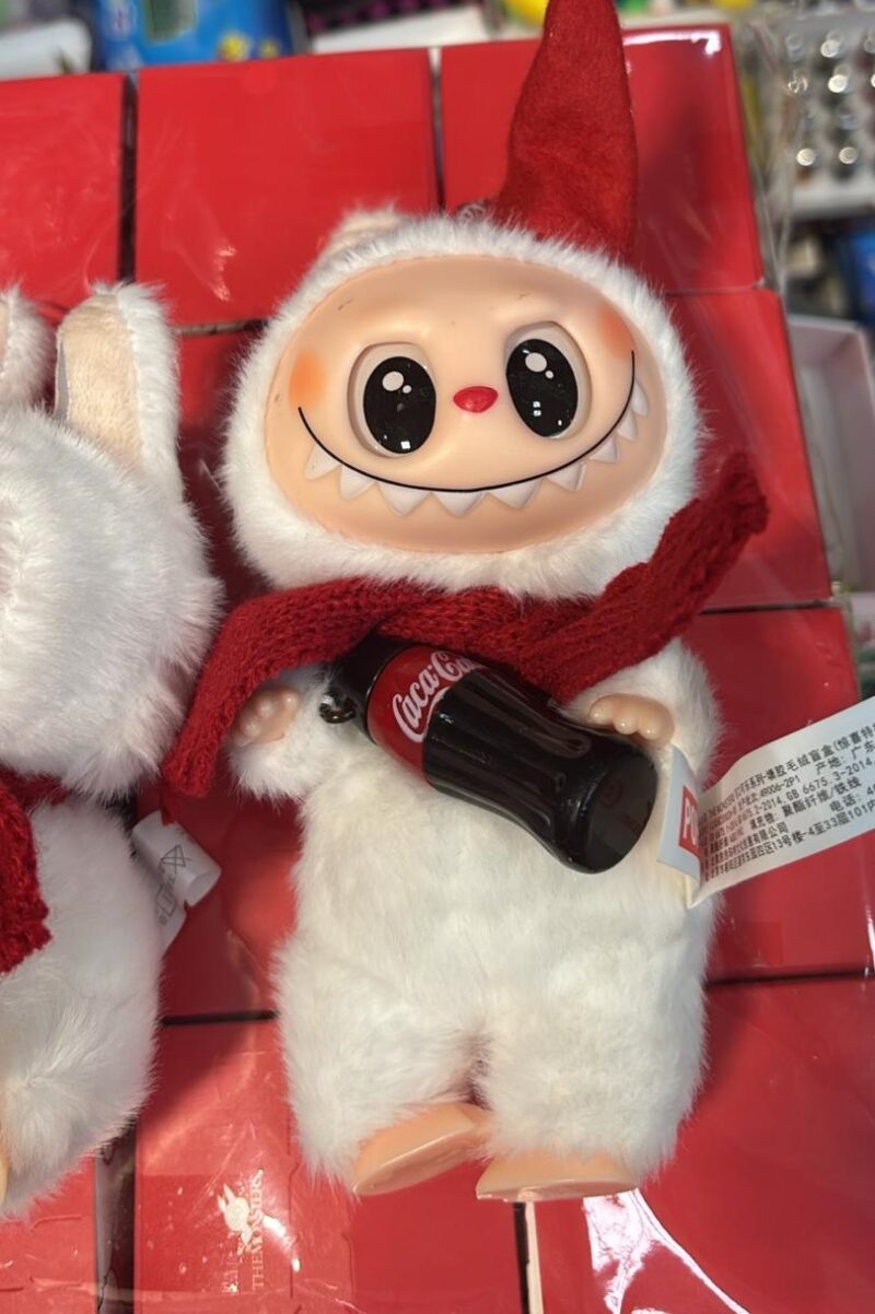 Jucarii plus copii Labubu Coca Cola Figurina The Monsters 20 cm