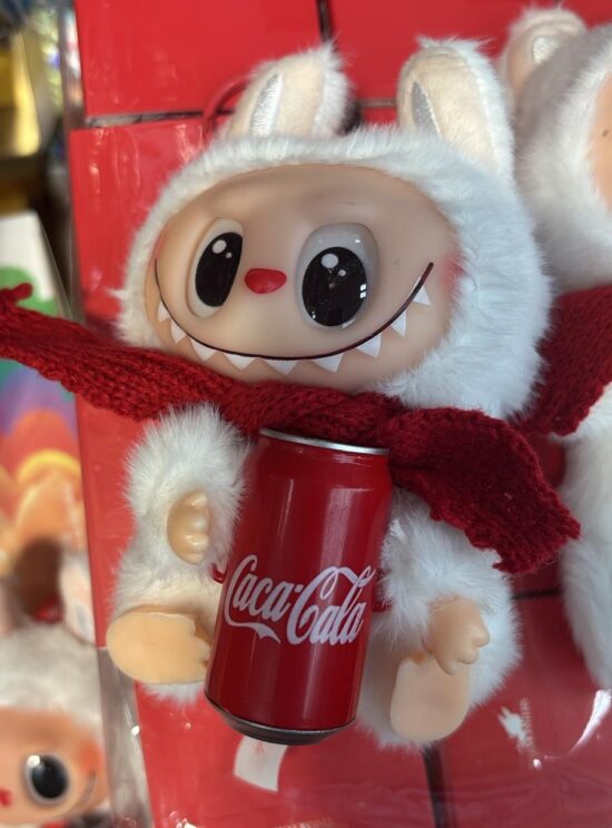 Jucarii plus copii Labubu Coca Cola Figurina The Monsters 20 cm