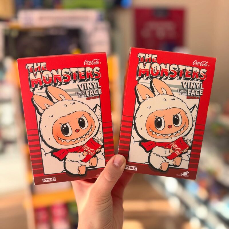 Jucarii plus copii Labubu Coca Cola Figurina The Monsters 20 cm