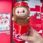 Jucarii plus copii Labubu Coca Cola Figurina The Monsters 20 cm