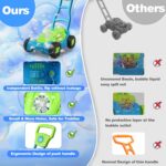 Masina de tuns iarba Bubble cu Baloane Jucarie de impins copii