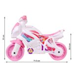 Motocicleta Roz eleganta pentru fete cu Roti groase copii